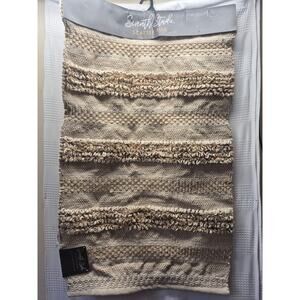 Seventh Studio Scatter Rug Avery Tufted Scatter Rug Beige Tan Beach Vibes Rug